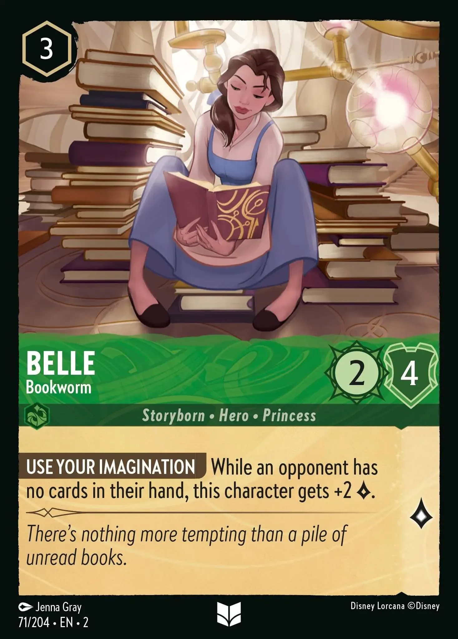 Belle - Bookworm - Image 1