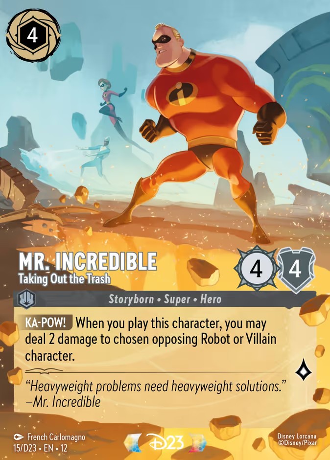 Mr. Incredible - Taking Out the Trash (Promo · Normal)