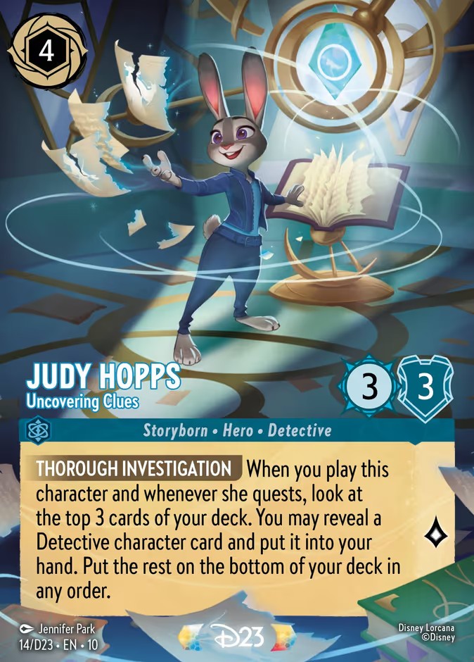 Judy Hopps - Uncovering Clues (Promo · Normal)
