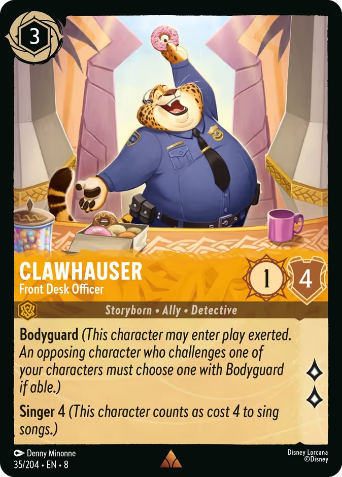 Clawhauser - Front Desk Officer - Image 1