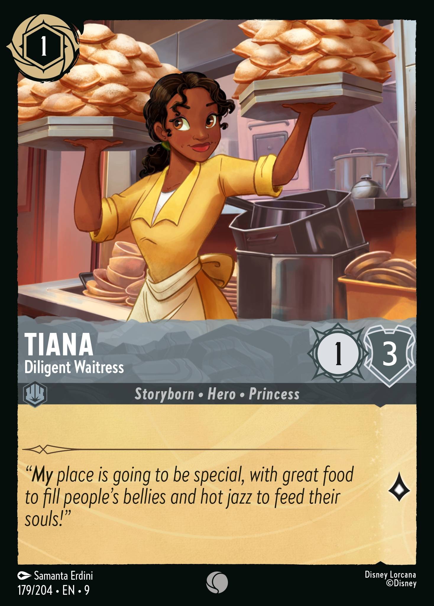 Tiana - Diligent Waitress - Image 1