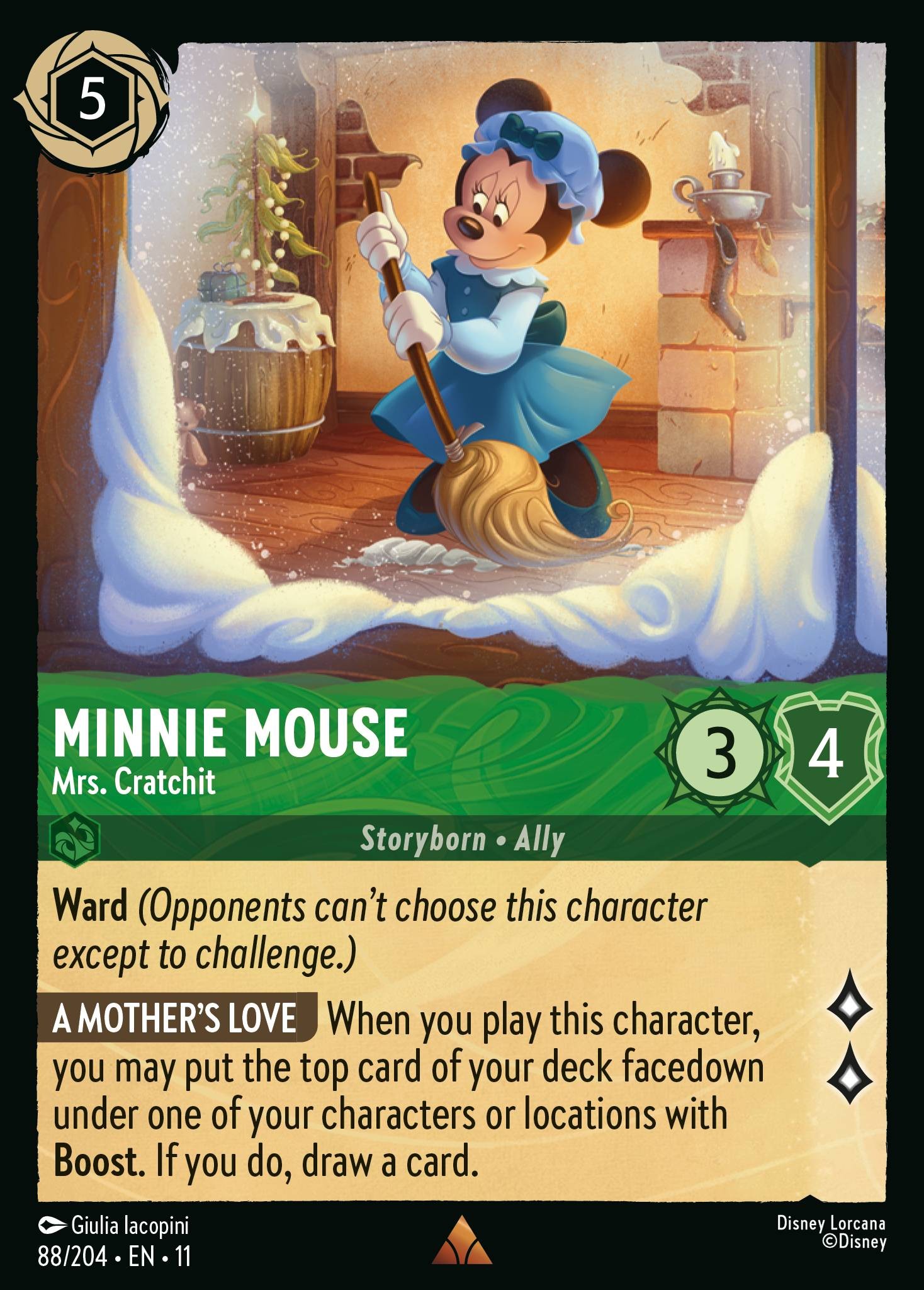 Minnie Mouse - Mrs. Cratchit - Image 1