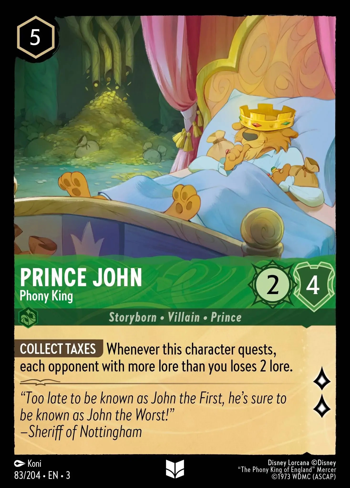Prince John - Phony King - Image 1