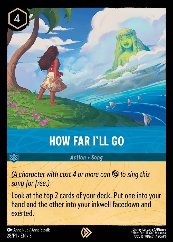 2023 Disney Lorcana Promo Set 1 2023 Disney Lorcana Promo Set 1 #28 trading card