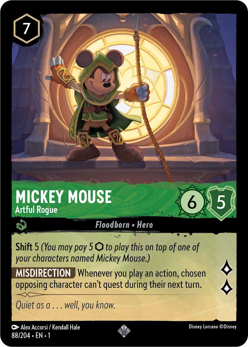 2023 Disney Lorcana The First Chapter 2023 Disney Lorcana The First Chapter #88 trading card