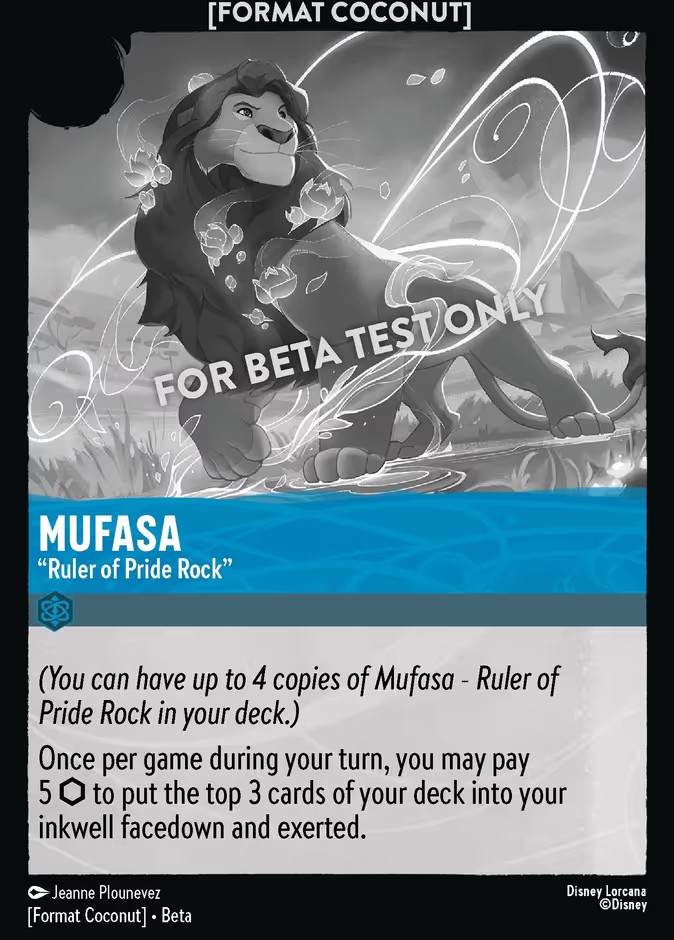 Mufasa - "Ruler of Pride Rock" (Promo · Normal)