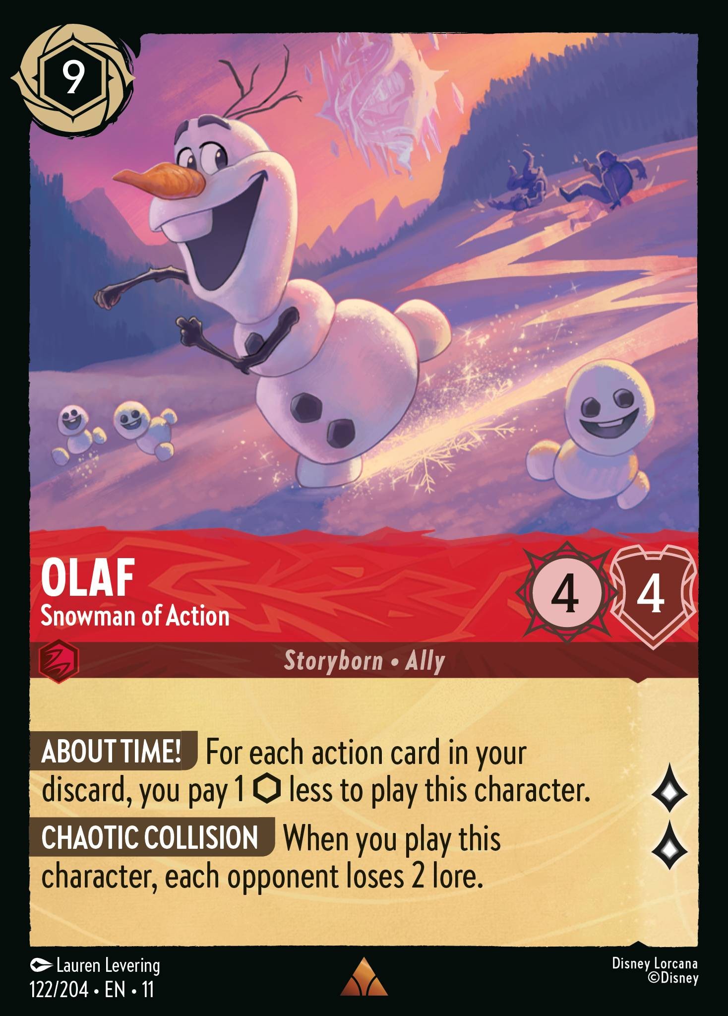 Olaf - Snowman of Action - Image 1