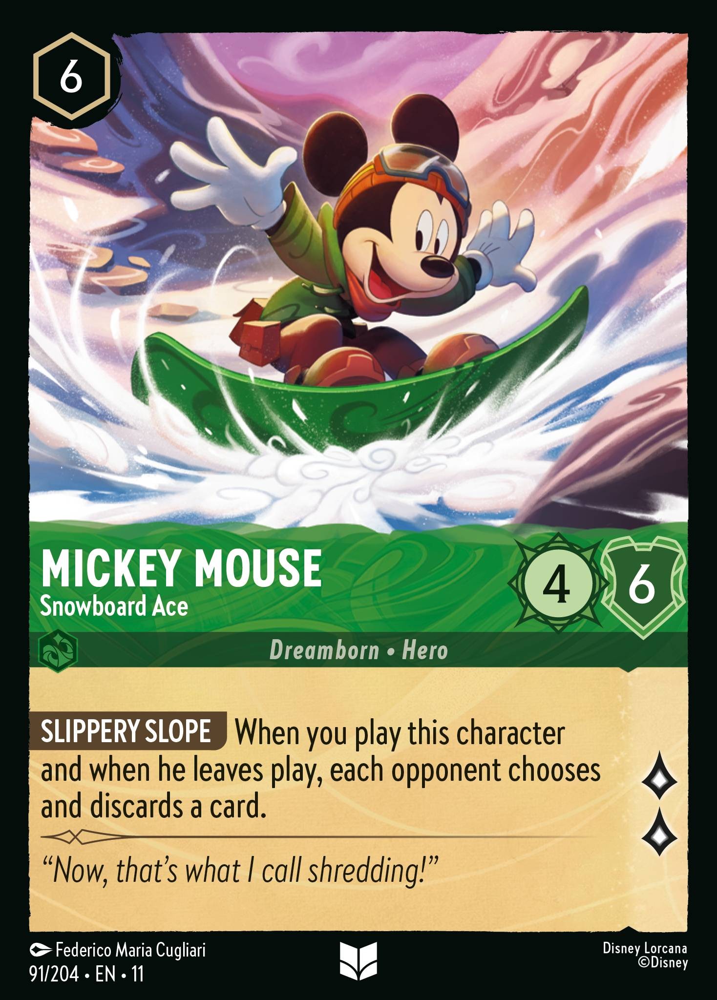 Mickey Mouse - Snowboard Ace - Image 1