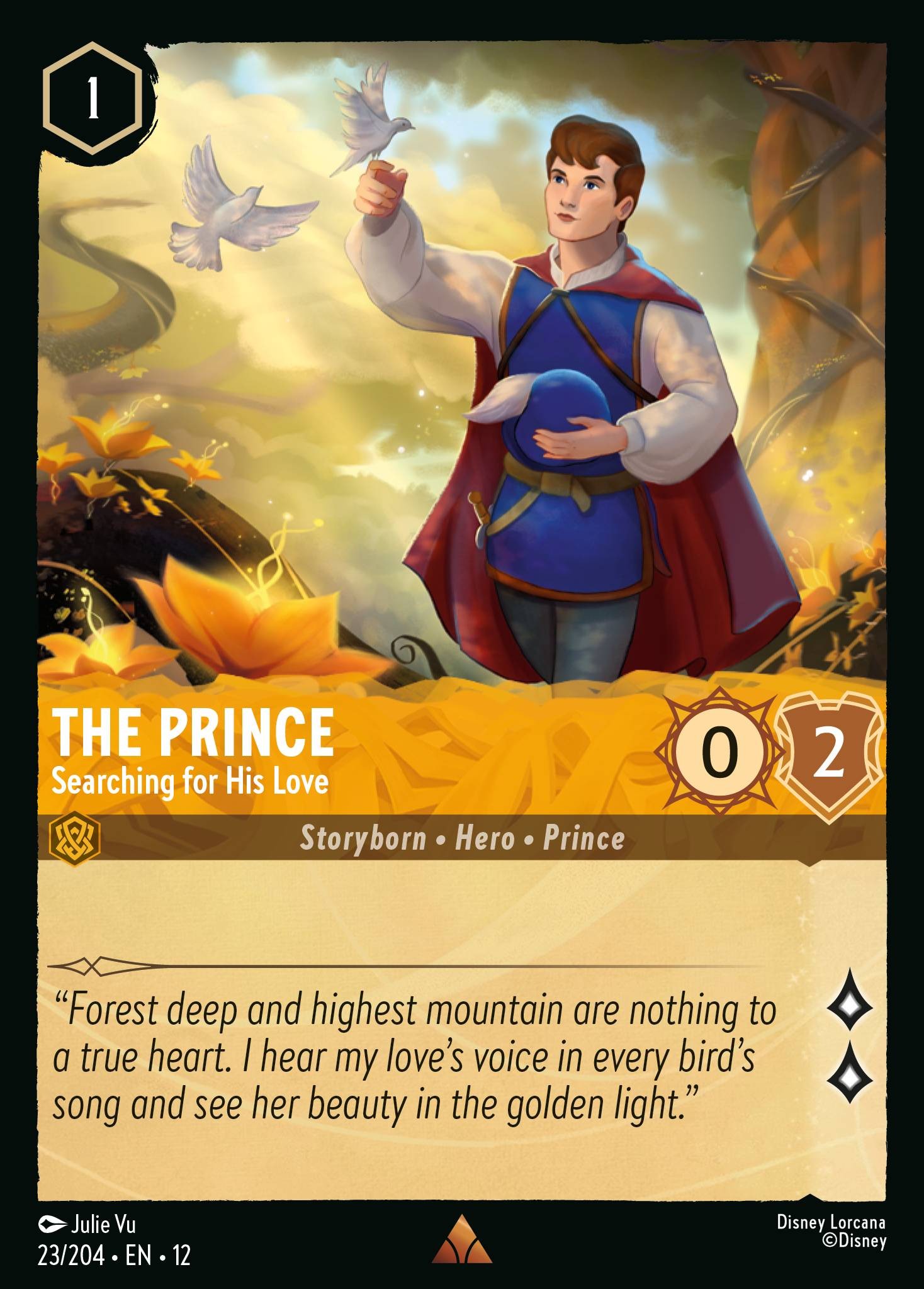 The Prince - Searching for His Love (Rare · Normal)