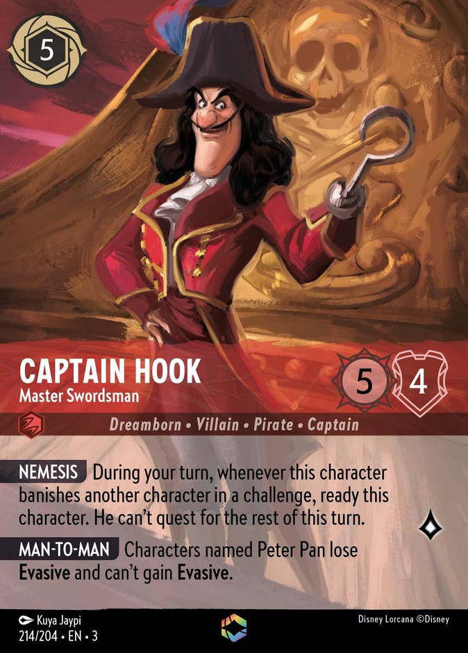 2024 Disney Lorcana Into the Inklands 2024 Disney Lorcana Into the Inklands #214 trading card