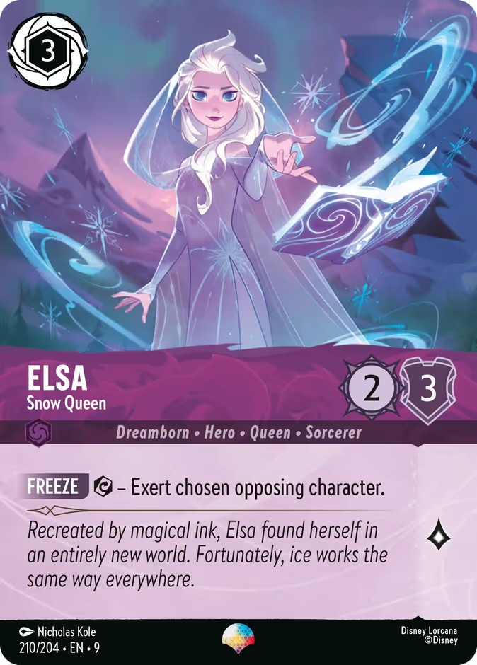 2025 Disney Lorcana Fabled 2025 Disney Lorcana Fabled #210 trading card