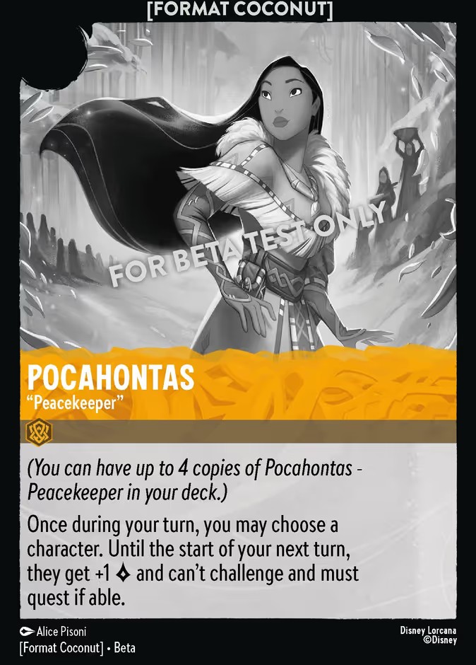 Pocahontas - "Peacekeeper" (Promo · Normal)