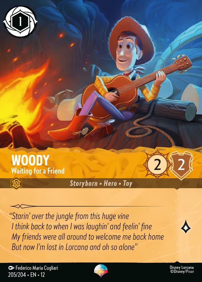 2026 Disney Lorcana Wilds Unknown 2026 Disney Lorcana Wilds Unknown #205 trading card