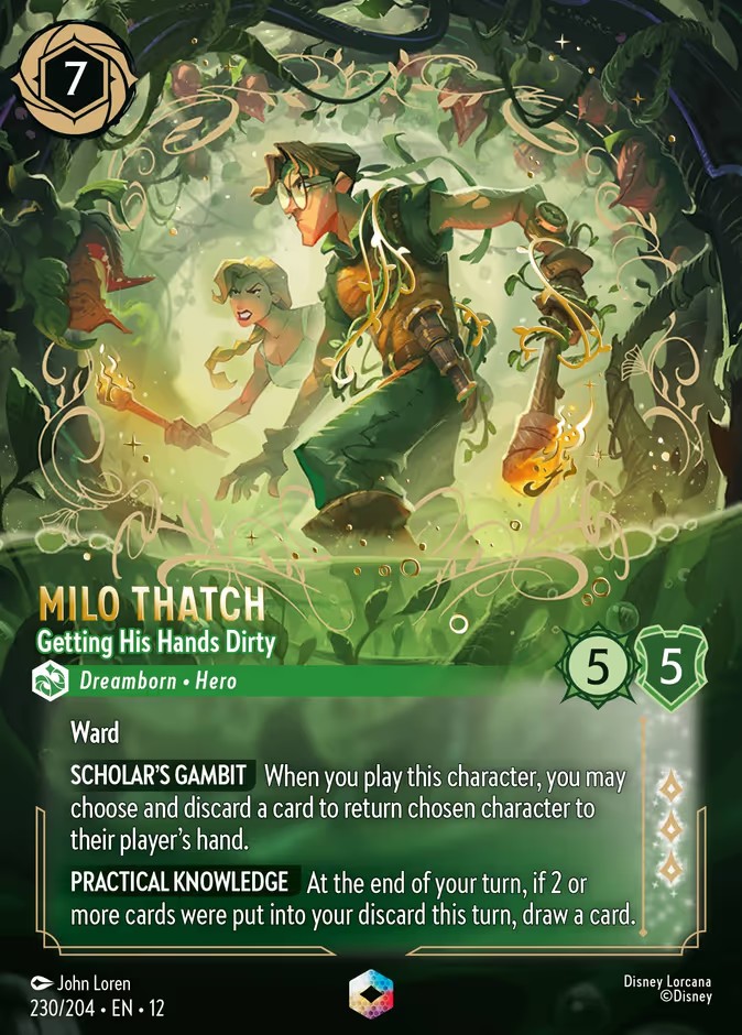 Milo Thatch - Getting His Hands Dirty - Image 1