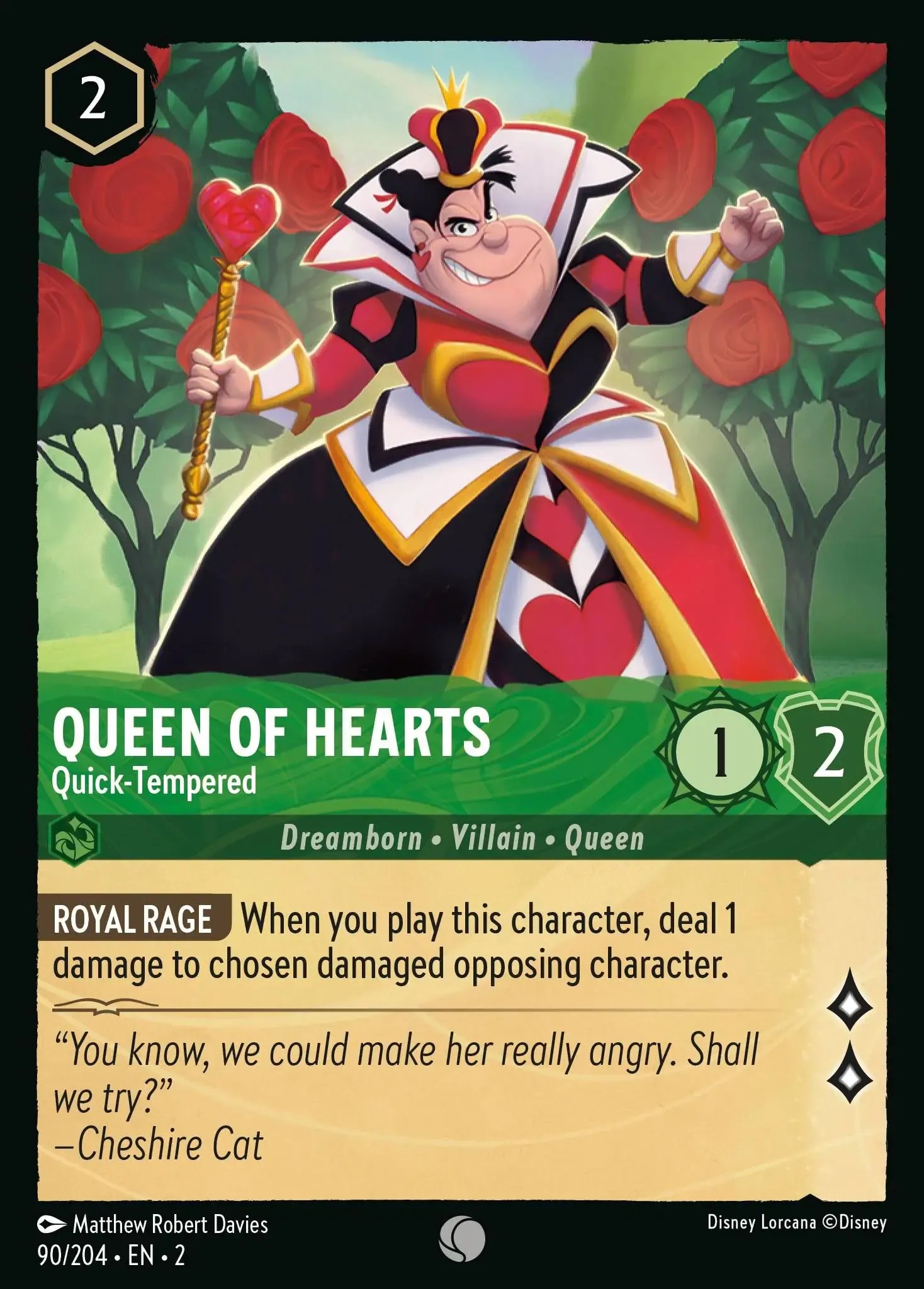 Queen of Hearts - Quick-Tempered - Image 1