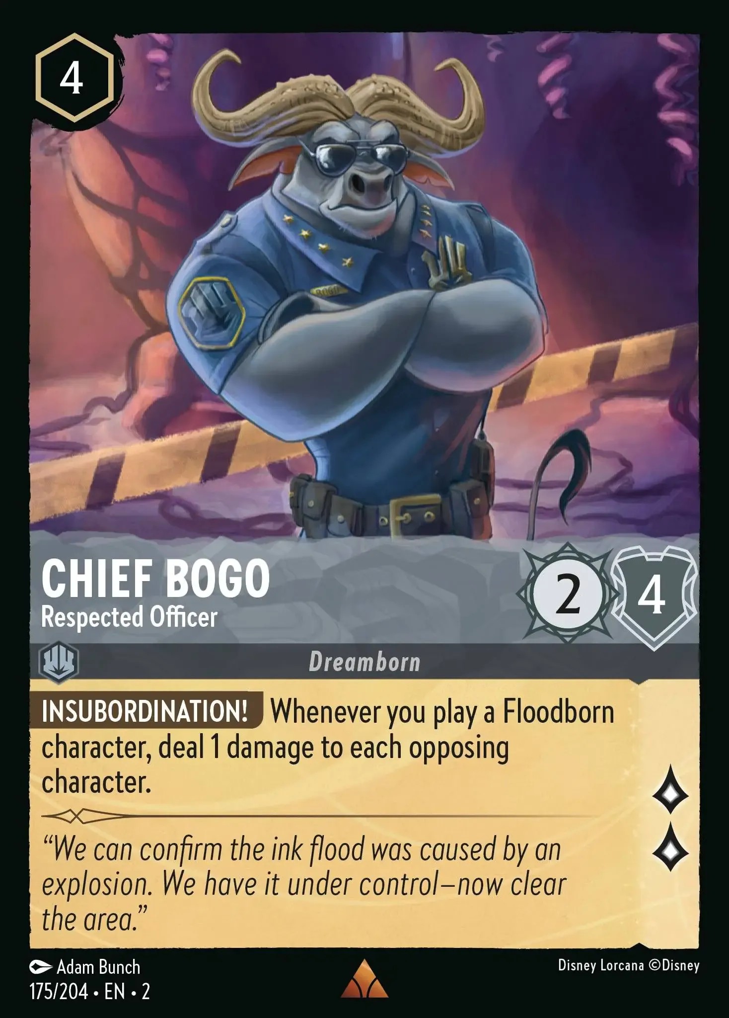 Chief Bogo - Respected Officer - Image 1