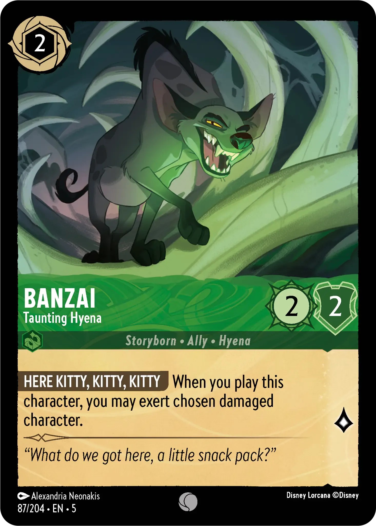Banzai - Taunting Hyena - Image 1