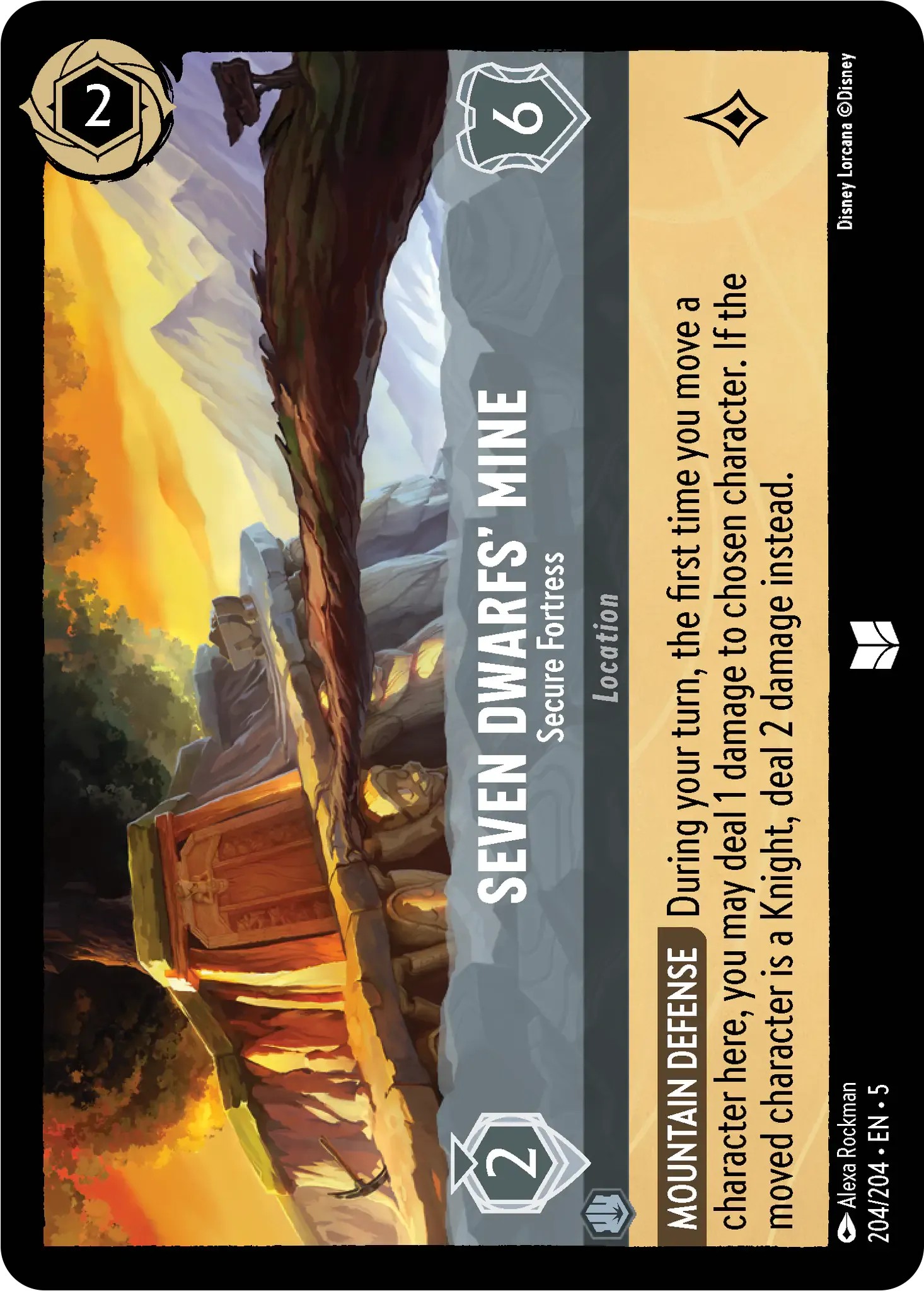 Seven Dwarfs' Mine - Secure Fortress - Image 1