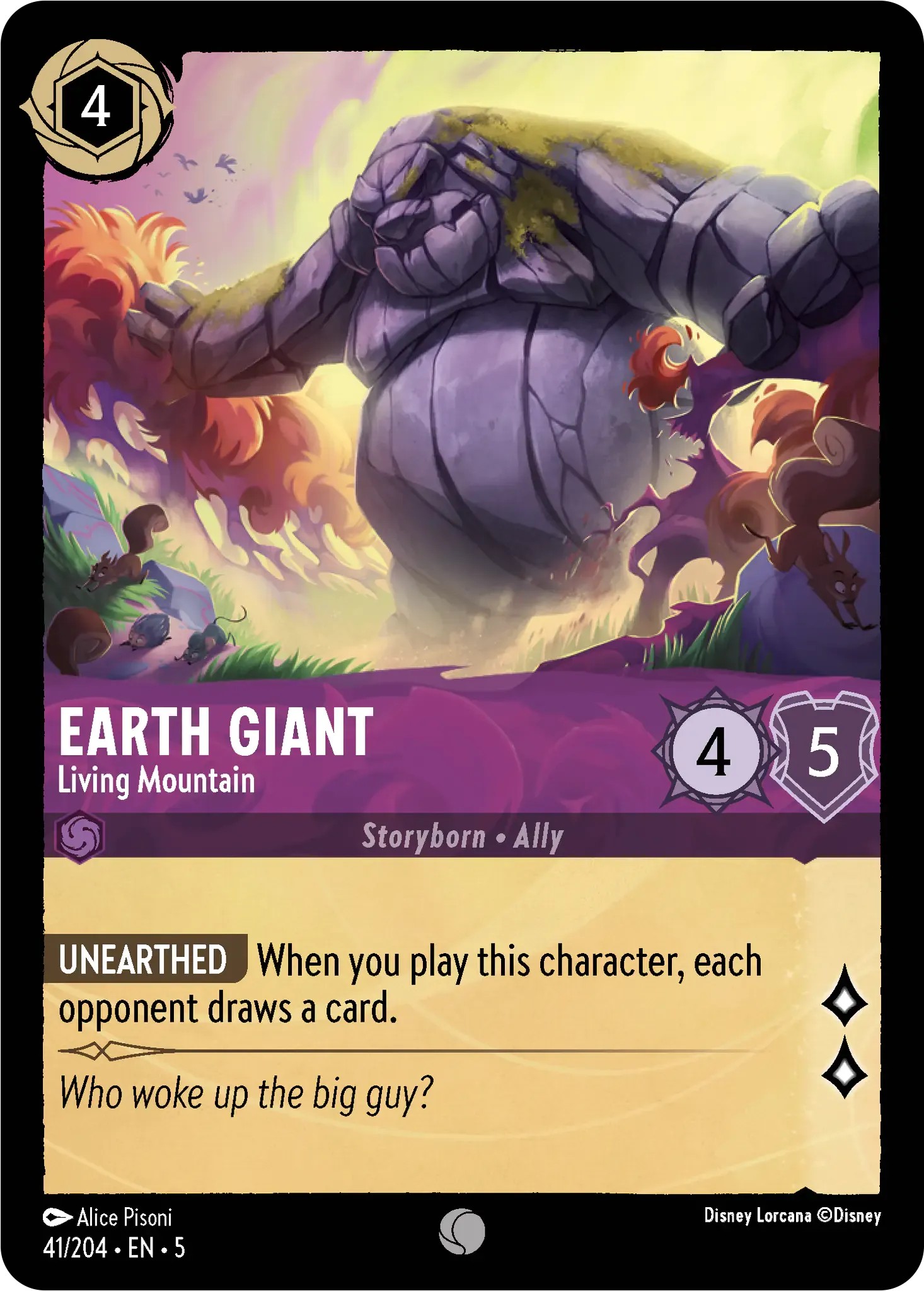 Earth Giant - Living Mountain - Image 1