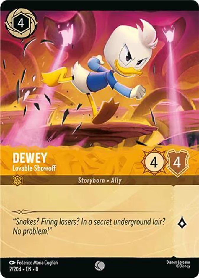 Dewey - Lovable Showoff (Common · Normal)