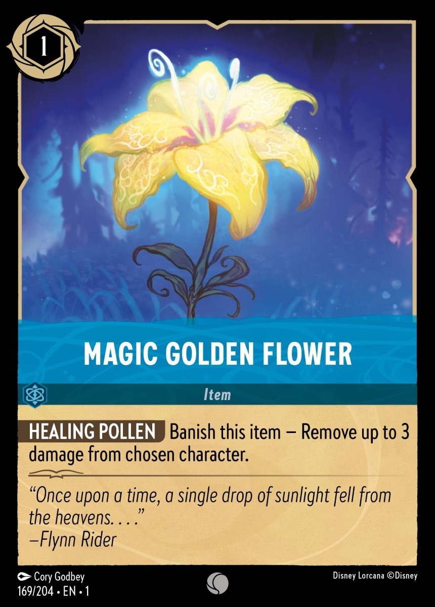 Magic Golden Flower - Image 1