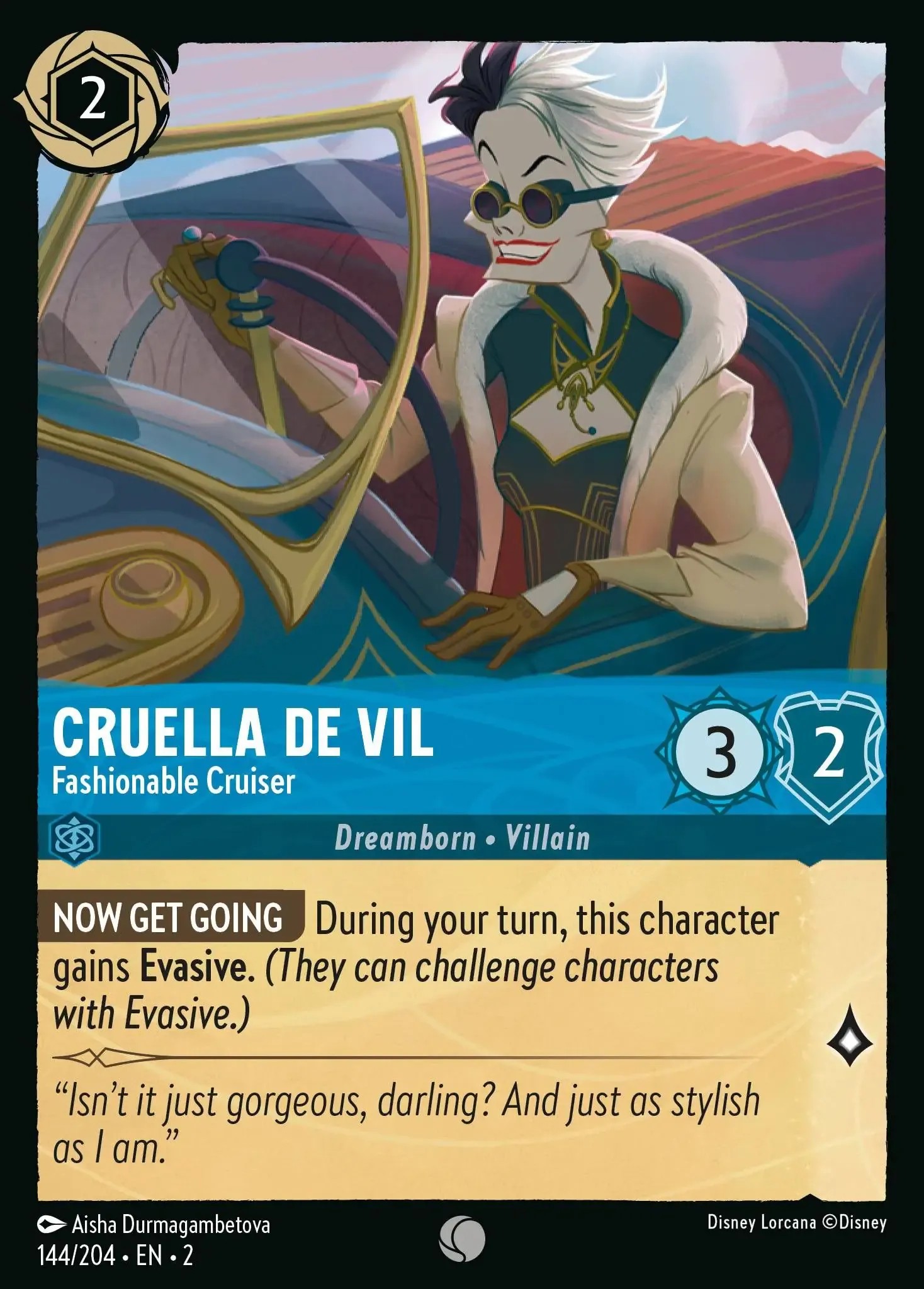 Cruella De Vil - Fashionable Cruiser - Image 1