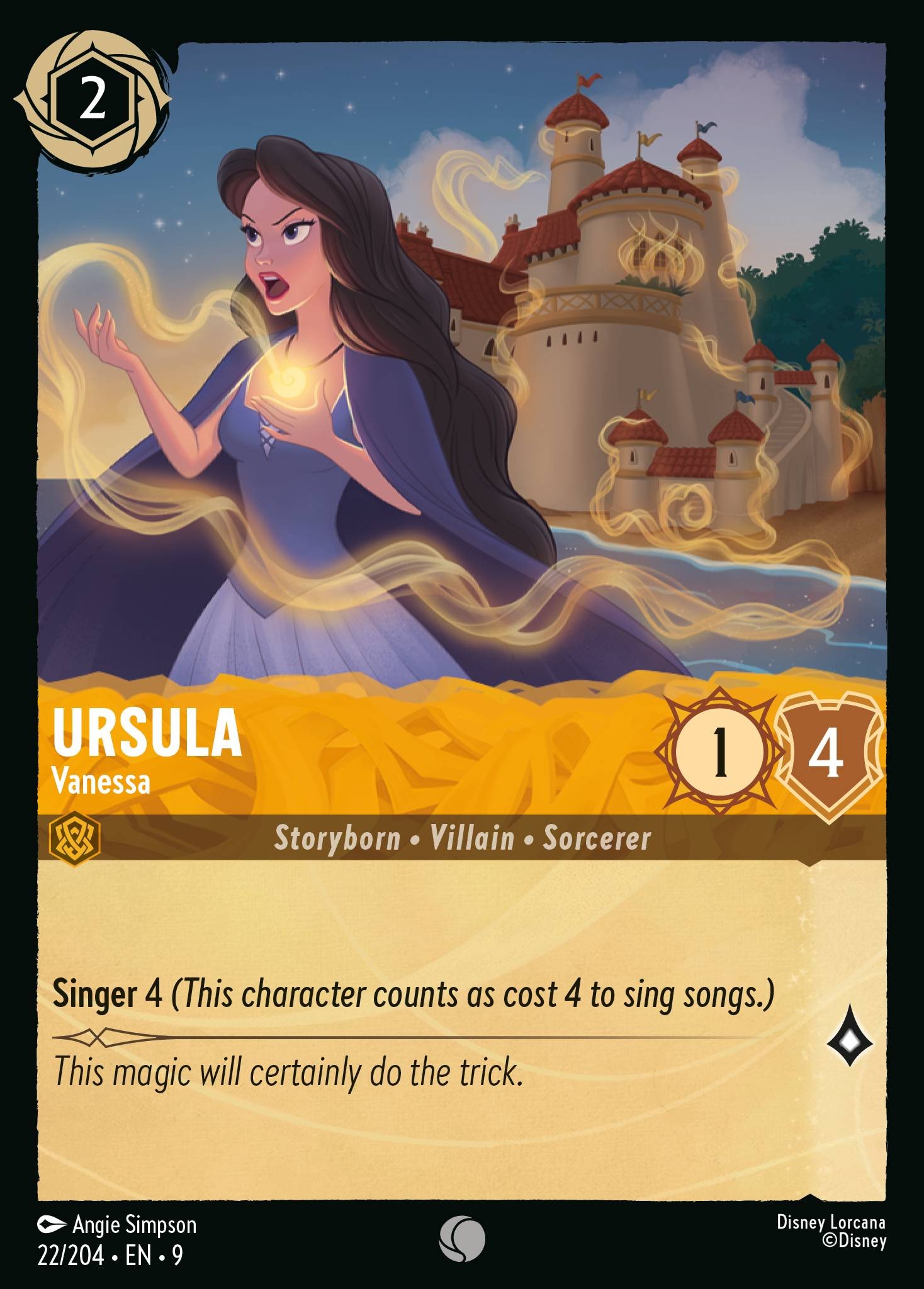 2025 Disney Lorcana Fabled 2025 Disney Lorcana Fabled #22 trading card