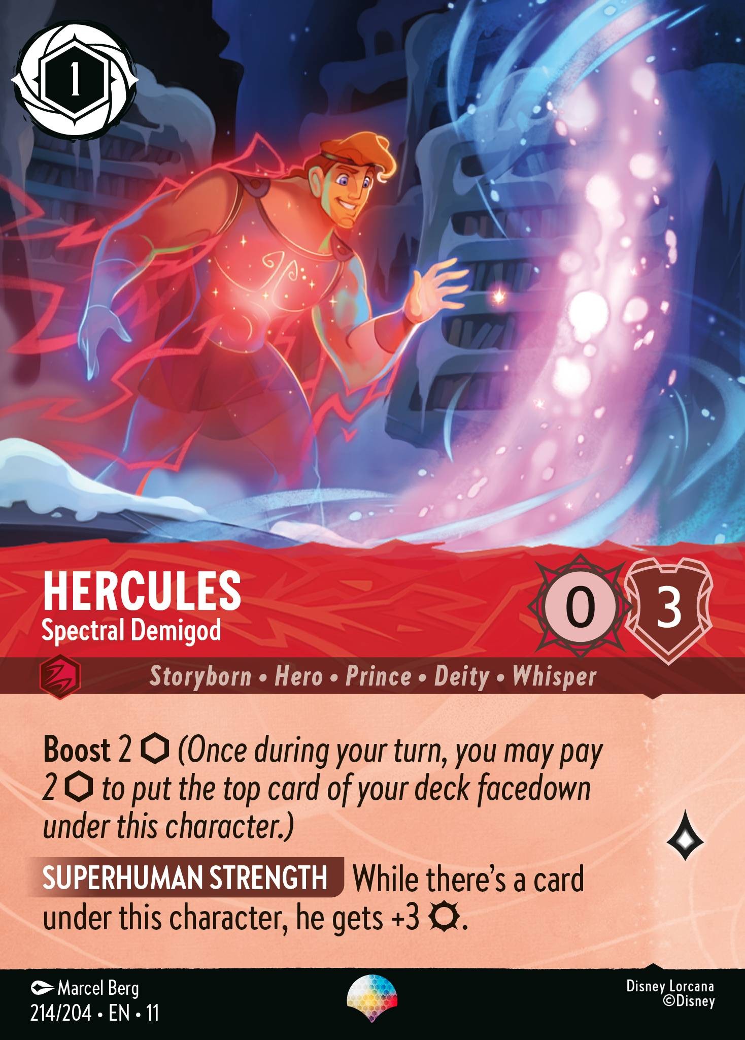 2026 Disney Lorcana Winterspell 2026 Disney Lorcana Winterspell #214 trading card