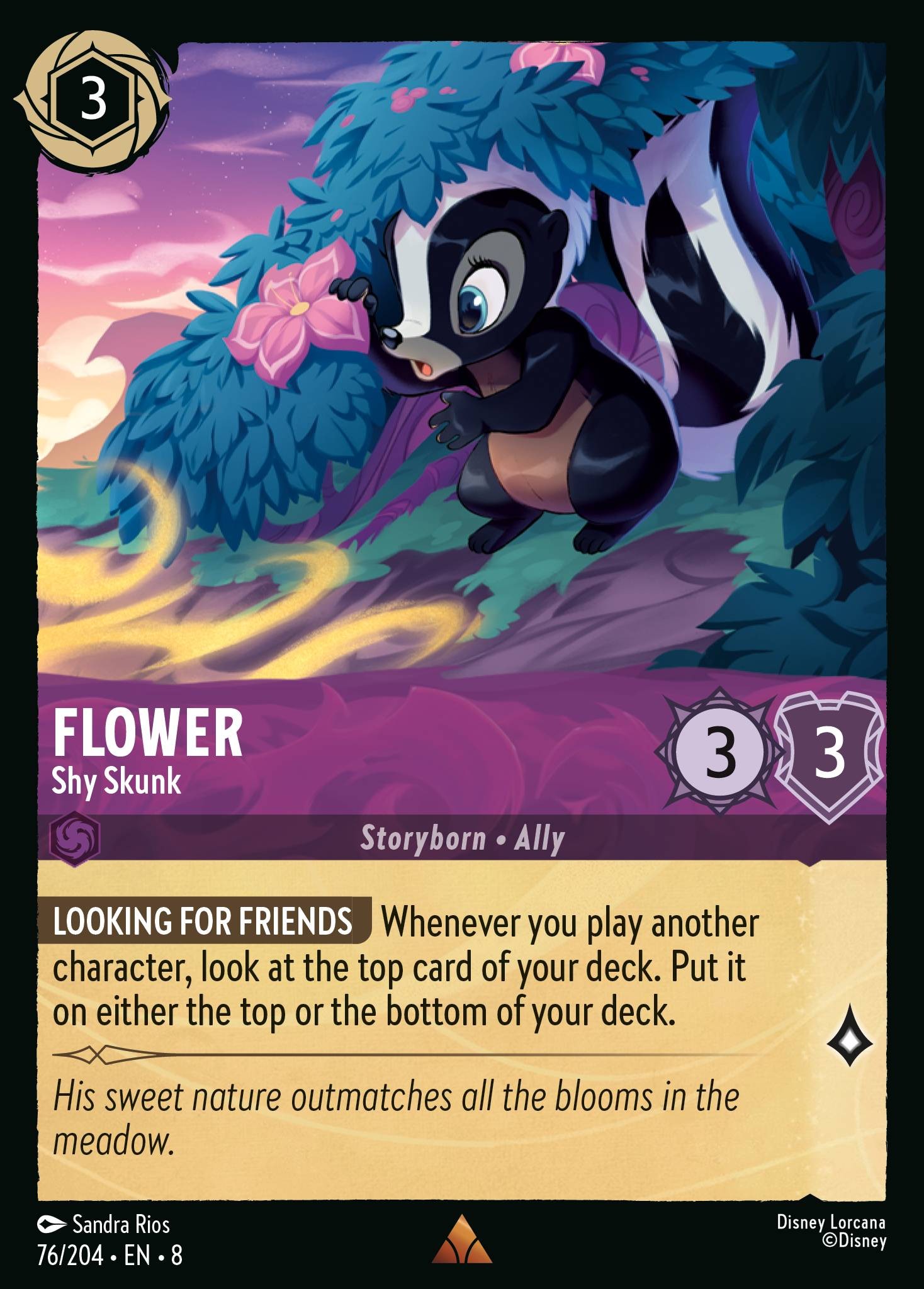 Flower - Shy Skunk - Image 1