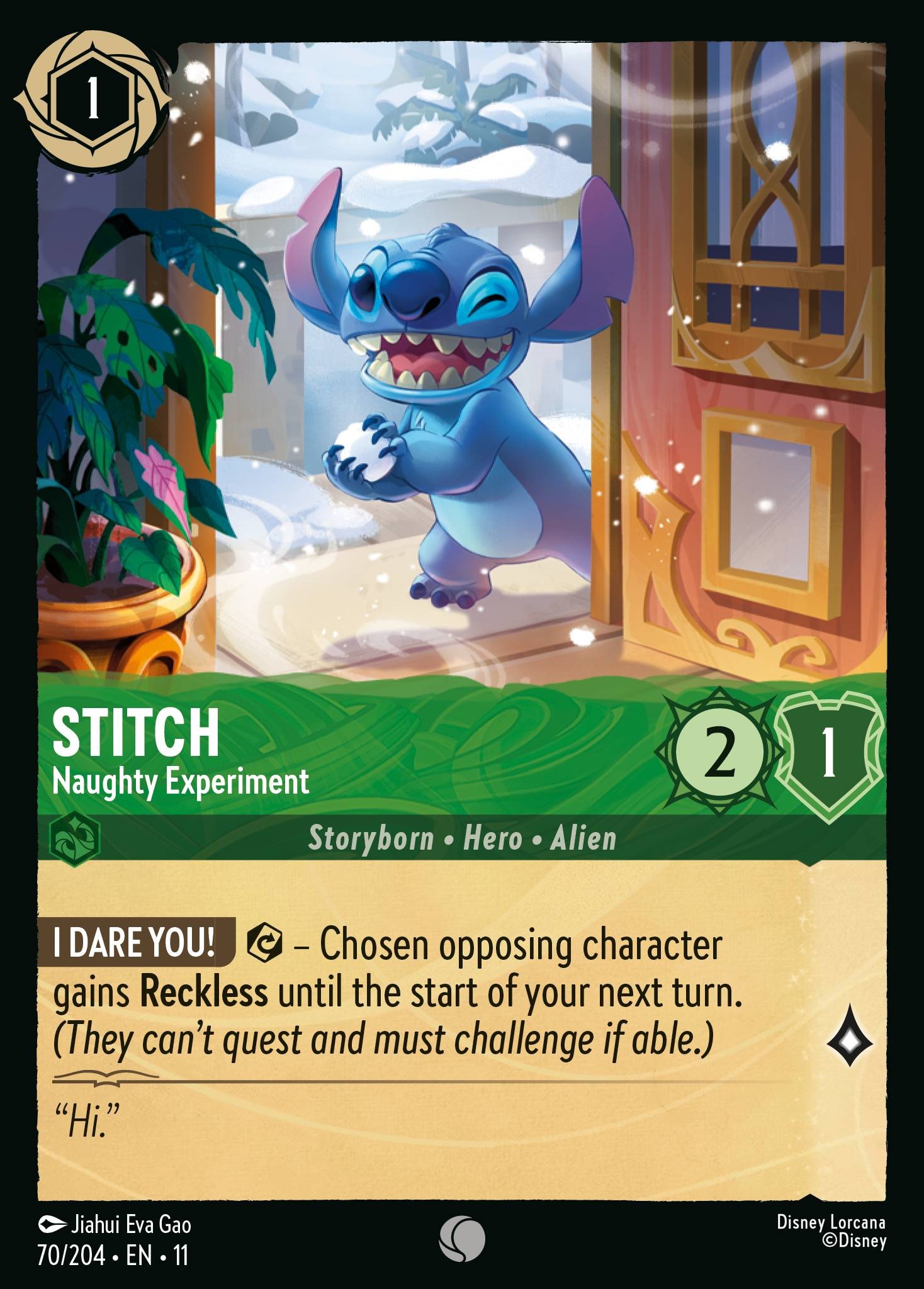 Stitch - Naughty Experiment - Image 1