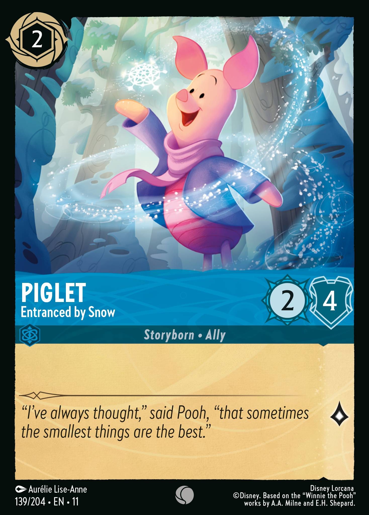 Piglet - Entranced by Snow - Image 1