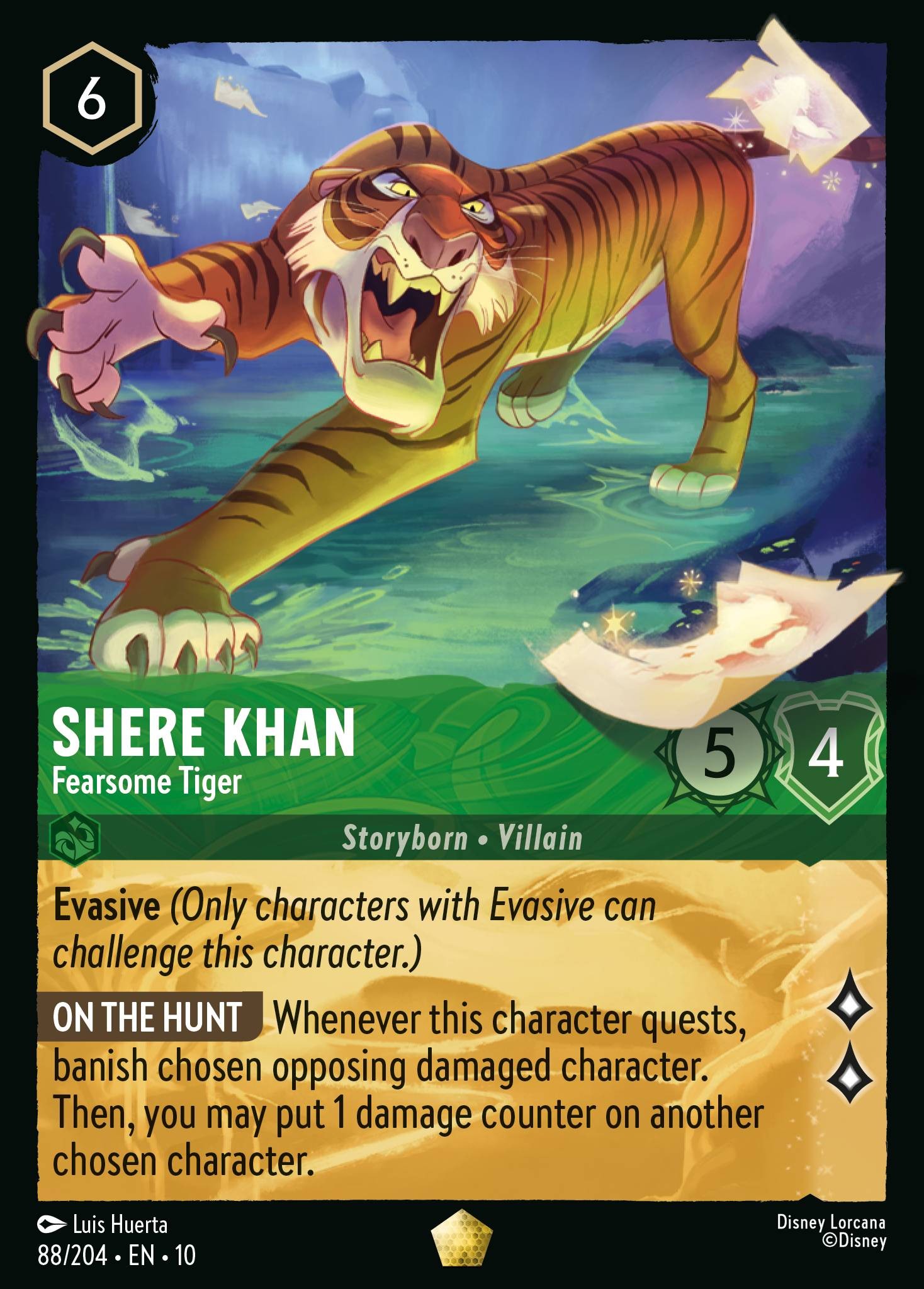 Shere Khan - Fearsome Tiger - Image 1