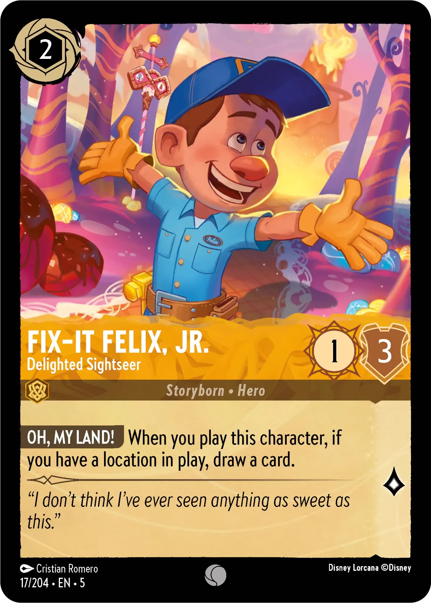 Fix-It Felix, Jr. - Delighted Sightseer - Image 1