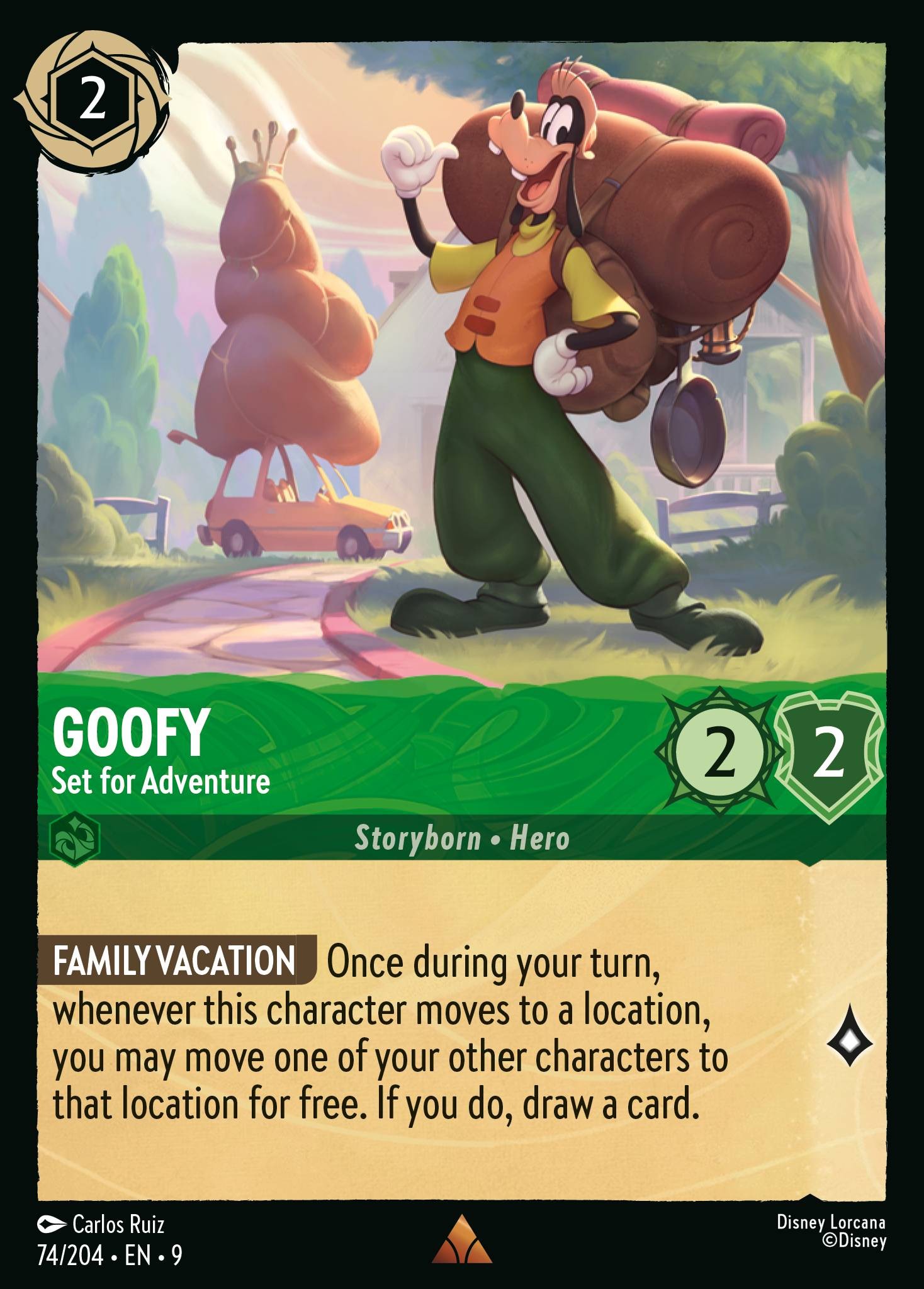 2025 Disney Lorcana Fabled 2025 Disney Lorcana Fabled #74 trading card