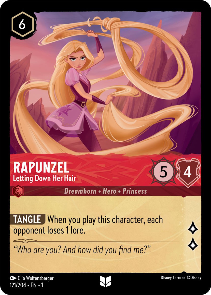 Rapunzel - Letting Down Her Hair - Image 1