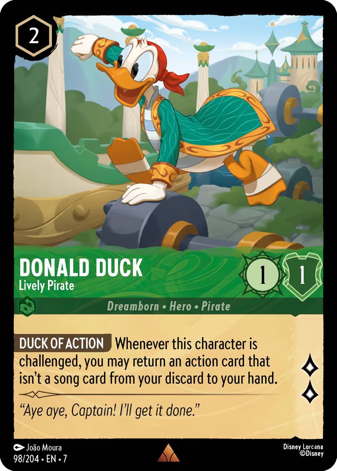 Donald Duck - Lively Pirate - Image 1