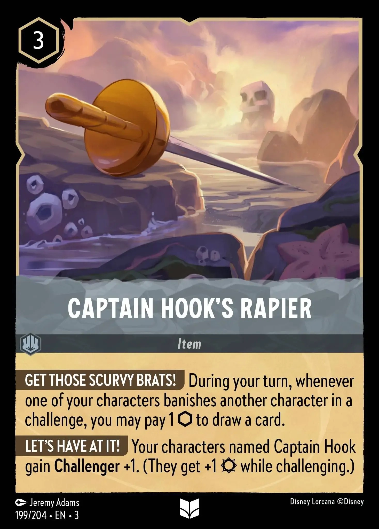 Captain Hook's Rapier - Image 1