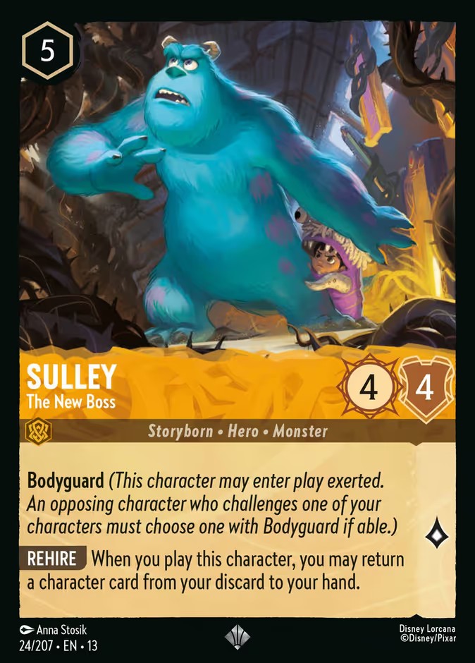 Sulley - The New Boss (Super Rare · Normal)