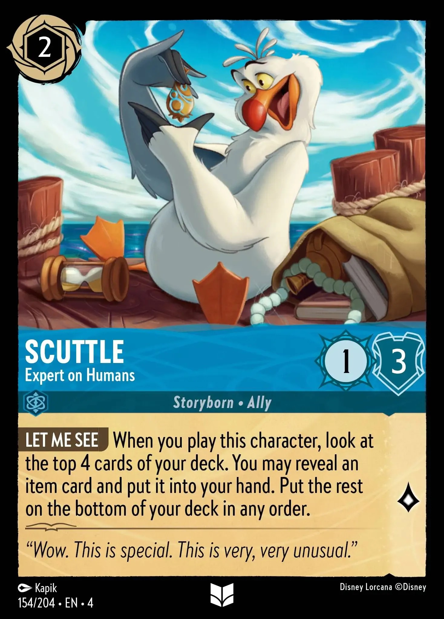 Scuttle - Expert on Humans - Image 1