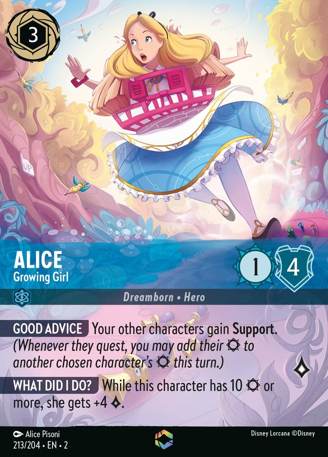 2023 Disney Lorcana Rise of the Floodborn 2023 Disney Lorcana Rise of the Floodborn #213 trading card