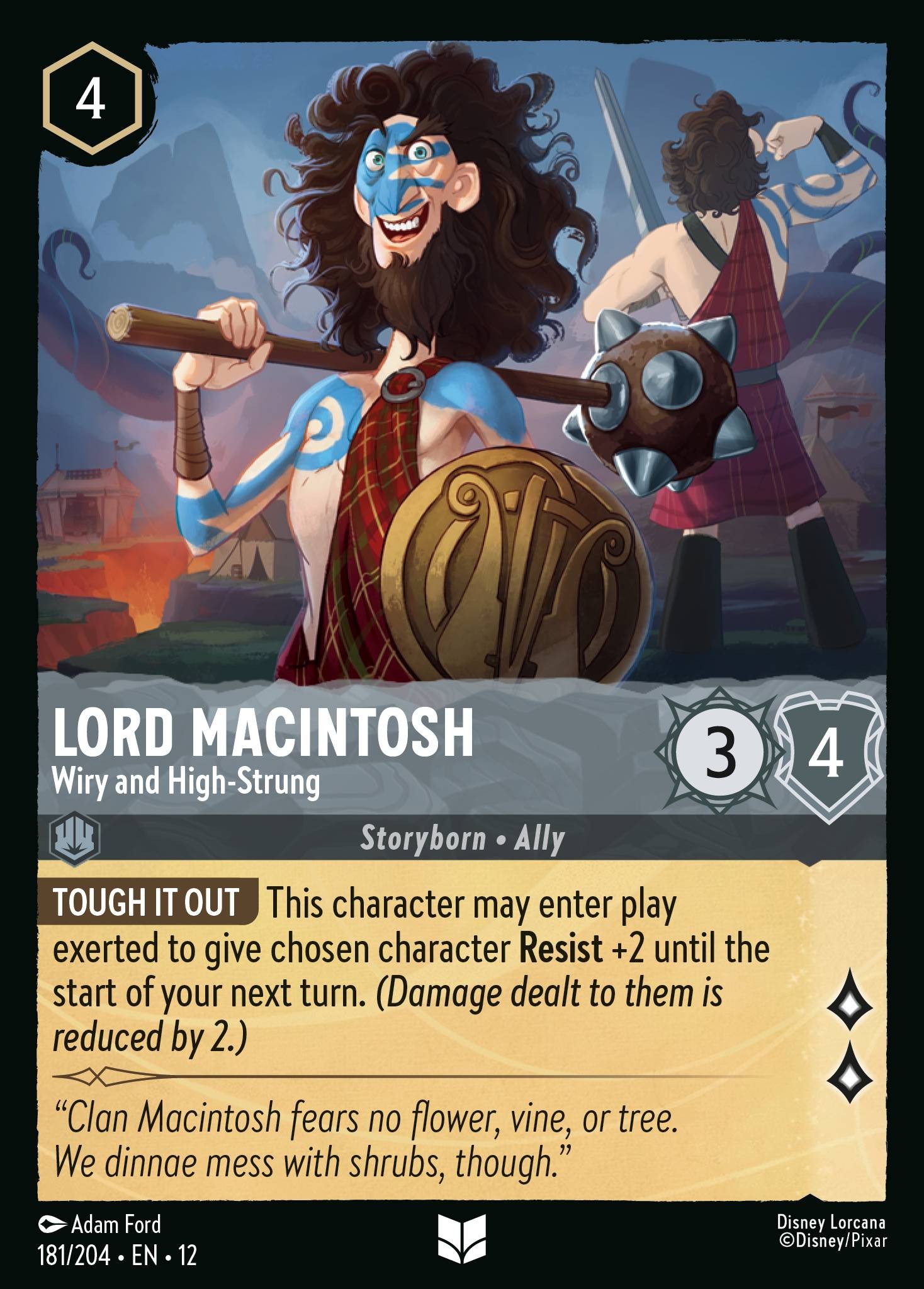 Lord Macintosh - Wiry and High-Strung - Image 1