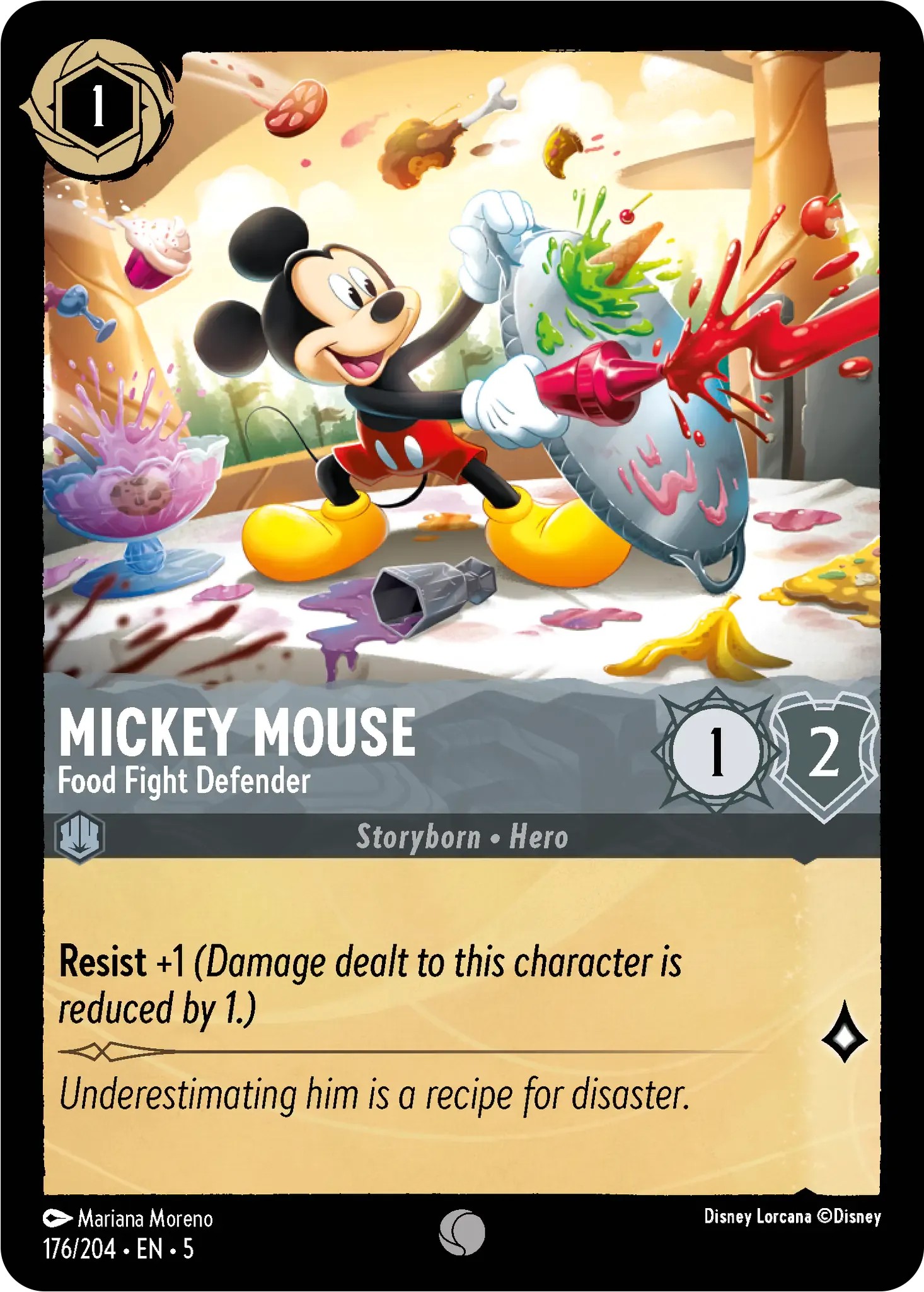 Mickey Mouse - Food Fight Defender - Image 1