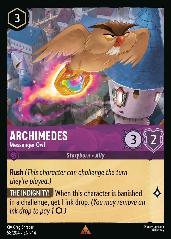 Archimedes - Messenger Owl (Rare · Normal)