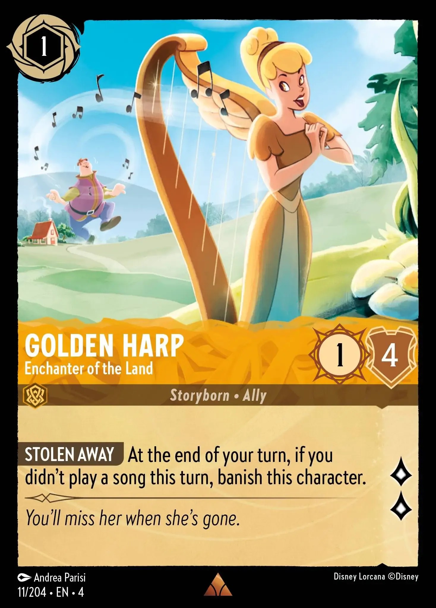 Golden Harp - Enchanter of the Land - Image 1