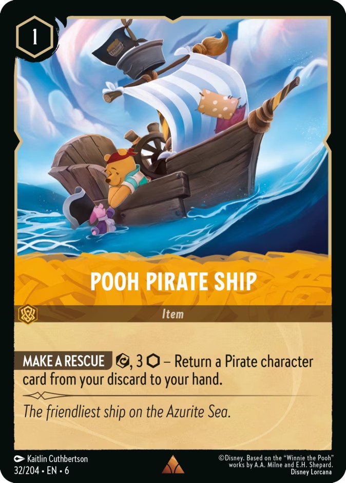 Pooh Pirate Ship - Image 1