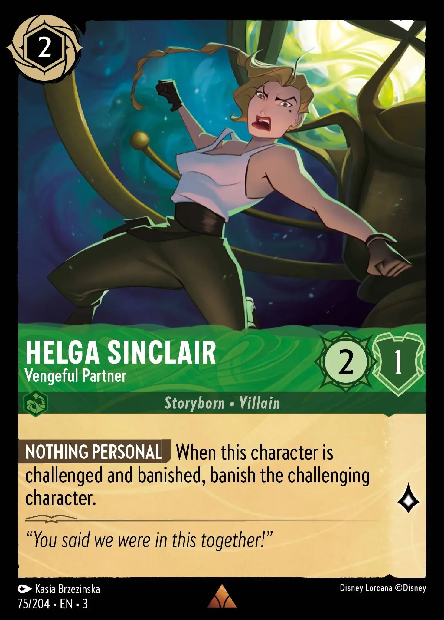 Helga Sinclair - Vengeful Partner - Image 1