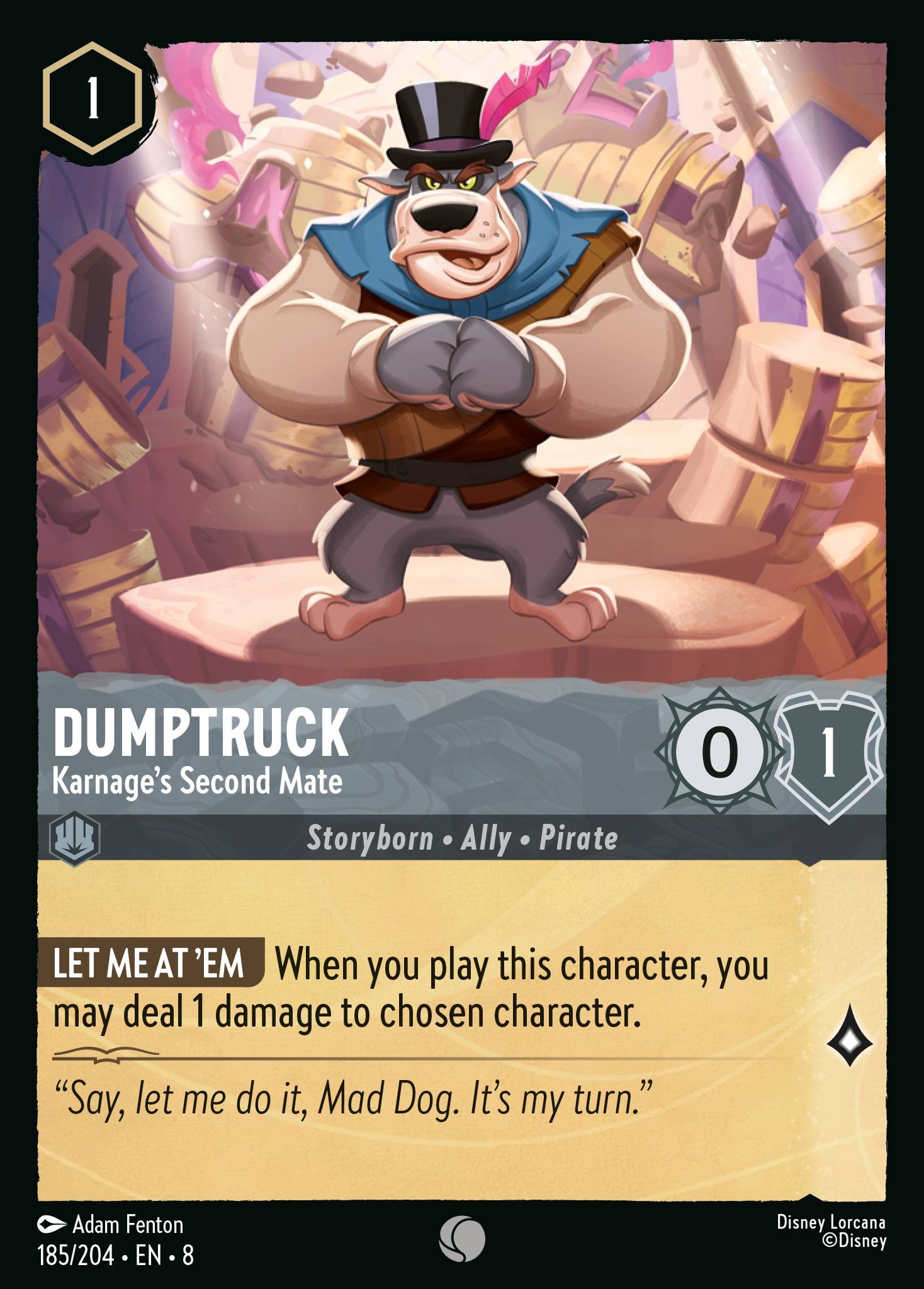 Dumptruck - Karnage's Second Mate - Image 1