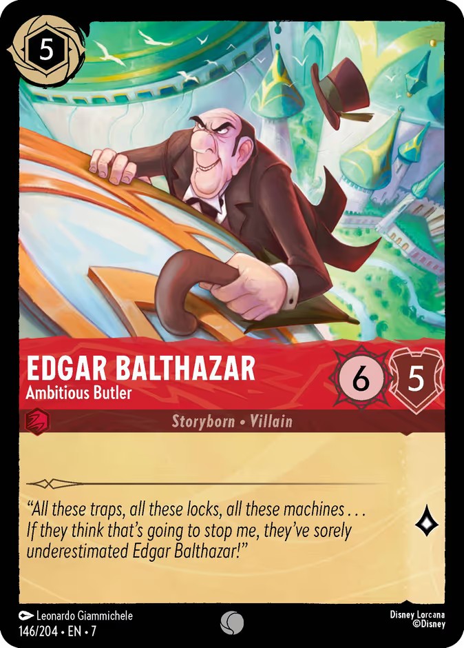 Edgar Balthazar - Ambitious Butler - Image 1