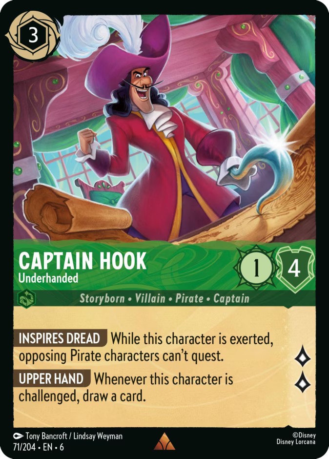 Captain Hook - Underhanded - Image 1