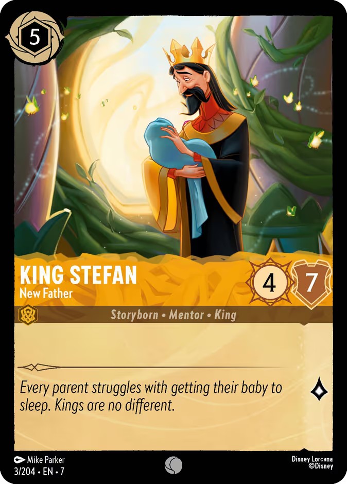 King Stefan - New Father (Common · Normal)